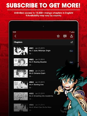 MANGA Plus by SHUEISHA screenshot
