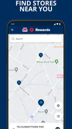 Marathon ARCO Rewards screenshot
