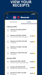 Marathon ARCO Rewards screenshot
