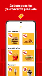 McDonald's Offers and Delivery screenshot