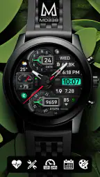 MD338 Hybrid watch face screenshot