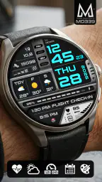 MD339 Digital watch face screenshot
