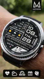 MD339 Digital watch face screenshot