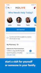 MDLIVE: Talk to a Doctor 24/7 screenshot