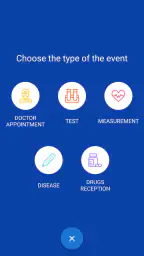 Medical records screenshot