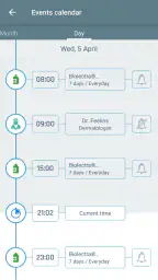 Medical records screenshot