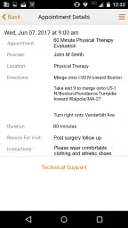 MEDITECH MHealth screenshot
