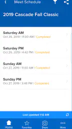 Meet Mobile: Swim screenshot