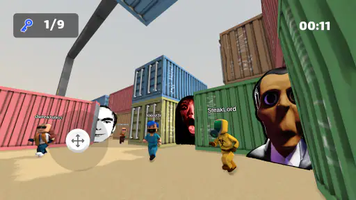 Meme Bots Brainrot Chase Rooms screenshot