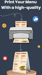 Menu Maker, Menu Templates screenshot