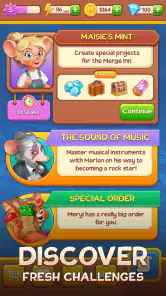 Merge Inn - Cafe Merge Game screenshot