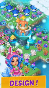 Merge Mermaids-magic puzzles screenshot