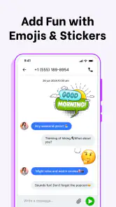 Messages: SMS, Messenger Home screenshot