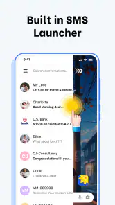 Messages: SMS, Messenger Home screenshot