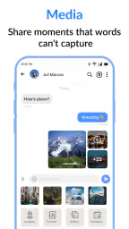 Messages : SMS & Private Chat screenshot