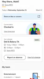 MyWalmart screenshot