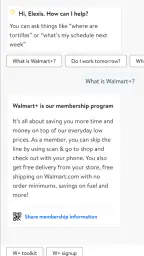 MyWalmart screenshot