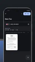 mFAX - Fax from Phone screenshot