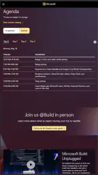 Microsoft Build screenshot