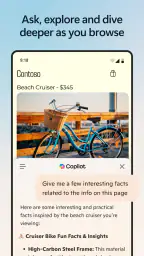 Microsoft Edge: AI browser screenshot