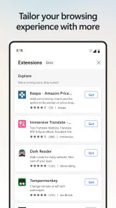 Microsoft Edge: AI browser screenshot