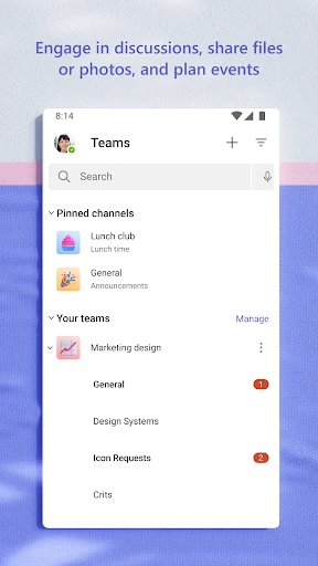 Microsoft Teams screenshot