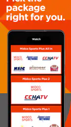 Midco Sports Plus screenshot