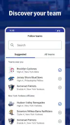 MiLB screenshot