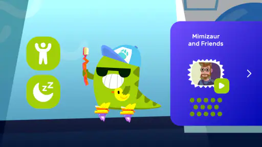 Mimizaur: Tooth Brushing Timer screenshot