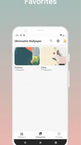 Minimalist Wallpaper screenshot