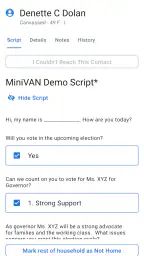 MiniVAN screenshot