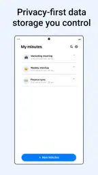 Minutes: AI Meeting Note Taker screenshot