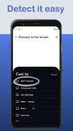 Mirror Link Phone Car Screen screenshot