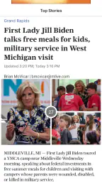 MLive.com screenshot