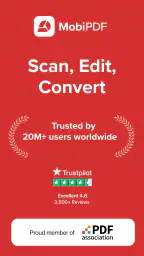 Mobi PDF・Editor・Scanner・Reader screenshot