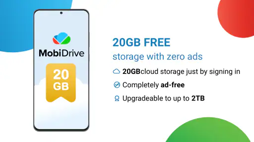 MobiDrive Cloud Storage & Sync screenshot