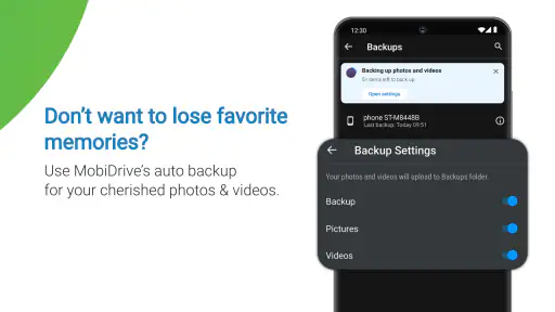 MobiDrive Cloud Storage & Sync screenshot