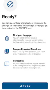 Mobile Passport Control screenshot