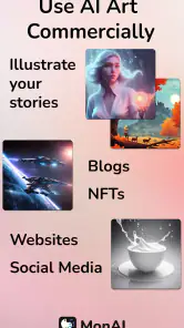 monAI - AI Art Generator screenshot