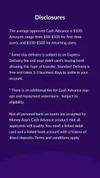 Money App - Cash Advance screenshot