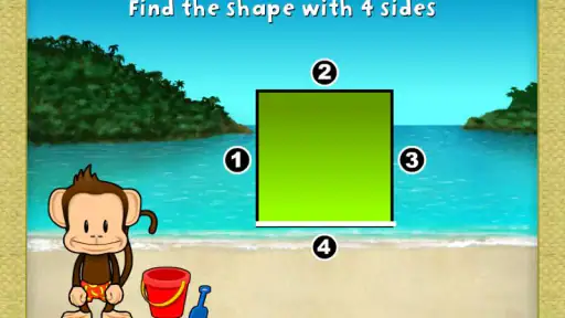 Monkey Math School Sunshine screenshot