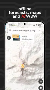 Mountain-Forecast.com screenshot