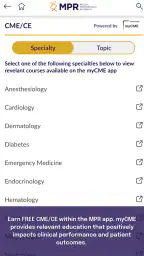 MPR Drug and Medical Guide screenshot