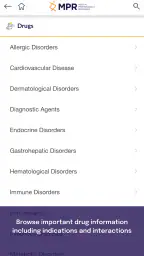 MPR Drug and Medical Guide screenshot