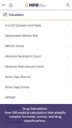 MPR Drug and Medical Guide screenshot