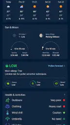 MSN Weather - Forecast & Maps screenshot