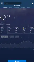 MSN Weather - Forecast & Maps screenshot