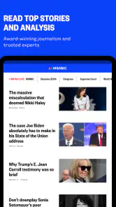 MS NOW: Watch Live News screenshot