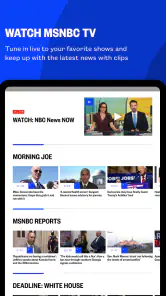 MS NOW: Watch Live News screenshot