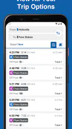 MTA TrainTime screenshot